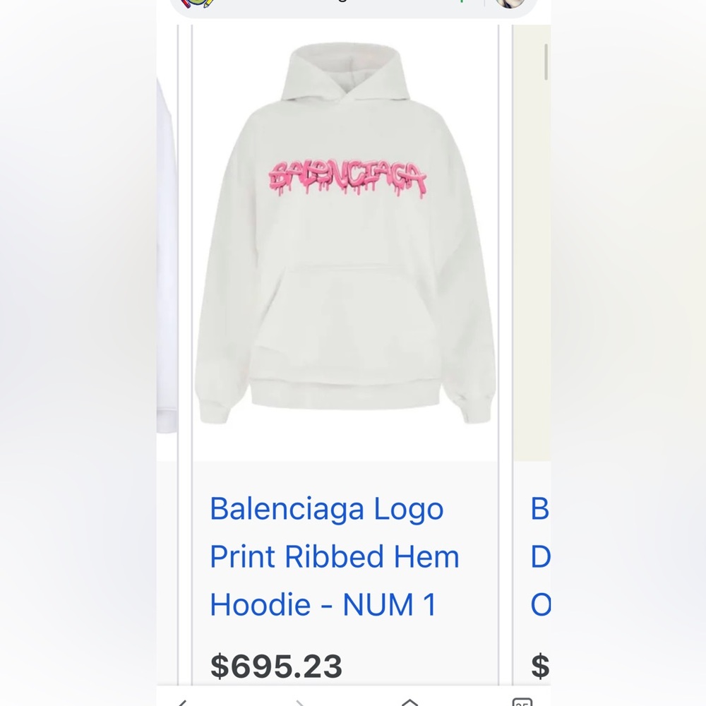Balenciaga sweatshirt